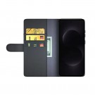 Lommebok deksel ekte Lær for Samsung Galaxy S26 Ultra 5G svart thumbnail