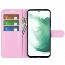 Lommebok deksel for Samsung Galaxy S23+ plus 5G rosa thumbnail