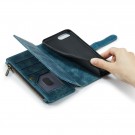 CaseMe retro Multifunksjonell Lommebok deksel iPhone 7 Plus/8 Plus blå thumbnail