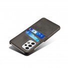 Tech-Flex TPU Deksel med PU-lær plass til kort Samsung Galaxy A33 5G svart thumbnail