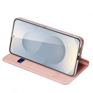 Dux Ducis Skin Pro Series Flip deksel Samsung Galaxy S25 Edge 5G Roségull thumbnail