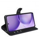 Lommebok deksel  for Oppo Reno 16 F 5G svart thumbnail