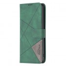 Binfen Lommebok deksel Stitching for OnePlus 12R 5G grønn thumbnail