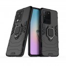 Panther TPU + PC Deksel med Ring Grep Galaxy S20 Ultra 5G svart thumbnail