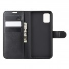 Lommebok deksel for Samsung Galaxy A51 svart thumbnail