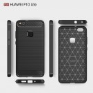 Tech-Flex TPU Deksel Carbon for Huawei P10 Lite svart thumbnail
