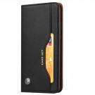Flip Lommebok deksel ekstra kortlomme for Huawei P20 svart thumbnail