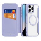 DUX DUCIS Skin X Pro Flip deksel iPhone 16 Pro Max MagSafe lilla thumbnail