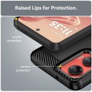 Tech-Flex TPU Deksel Carbon Motorola Moto G35 5G svart thumbnail
