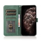 Lommebok deksel Stitching for Sony Xperia 10 V grønn / blå thumbnail