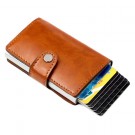 Lommebok for kredittkort RFID beskyttelse - Brun thumbnail
