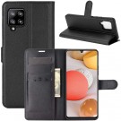 Lommebok deksel for Samsung Galaxy A42 5G svart thumbnail