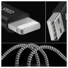 Dux Ducis K-ONE nylonkabel USB-A / Lightning 2M-kabel  thumbnail