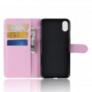 Lommebok deksel for iPhone XS Max rosa thumbnail