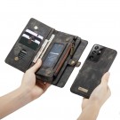 CaseMe 2-i-1 Lommebok deksel Samsung Galaxy S21 Ultra 5G svart thumbnail