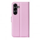 Lommebok deksel for Samsung Galaxy S25 FE 5G rosa thumbnail