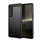 Tech-Flex TPU Deksel Carbon for Sony Xperia 1 VI svart thumbnail