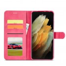 LC.IMEEKE Lommebok deksel for Samsung Galaxy S21 Ultra 5G rosa thumbnail