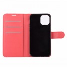 Lommebok deksel for iPhone 12 Mini rød thumbnail