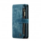 CaseMe retro Multifunksjonell Lommebok deksel iPhone 11 blå thumbnail
