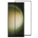 Herdet glass skjermbeskytter heldekkende Galaxy S23 Ultra 5G svart kant thumbnail