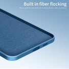 PINWUYO Liquid TPU-deksel Samsung Galaxy S25 5G blå thumbnail