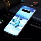 Fashion TPU Deksel Samsung Galaxy S10 - blue Butterfly thumbnail