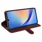 Lommebok deksel Premium for Samsung Galaxy A35 5G brun thumbnail