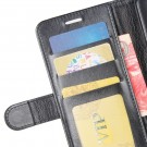 Lommebok deksel Premium for Huawei Y5p svart thumbnail
