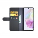 Lommebok deksel ekte Lær for Samsung Galaxy A56 5G svart thumbnail