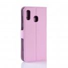 Lommebok deksel for Samsung Galaxy A20e rosa thumbnail