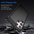 Tech-Flex TPU Deksel Carbon for Samsung Galaxy S24 Ultra 5G svart thumbnail