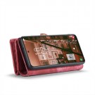 CaseMe 2-i-1 Lommebok deksel Samsung Galaxy S23 5G rød thumbnail