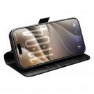 QIALINO Lommebok deksel ekte Lær for iPhone 17 Pro svart thumbnail