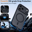 XDcase Frosted Deksel iPhone 18 Pro Max MagSafe - Svart thumbnail