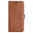 Lommebok deksel for Samsung Galaxy S23 5G Lysbrun thumbnail
