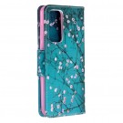 Lommebok deksel for Huawei P40 - Rosa blomster thumbnail