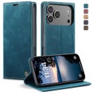 CaseMe flip Retro deksel for iPhone 18 Pro blå thumbnail