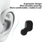 TWS Bluetooth In-Ear Hodetelefoner mini Bluetooth 5.3 - Blå thumbnail