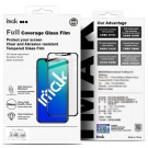 IMAK Herdet Glass skjermbeskytter Samsung Galaxy S23 5G svart kant thumbnail