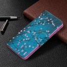 Lommebok deksel for Sony Xperia L4 - Rosa blomster thumbnail