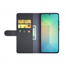 Lommebok deksel ekte Lær for Samsung Galaxy S25 5G svart thumbnail