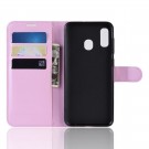 Lommebok deksel for Samsung Galaxy A20e rosa thumbnail