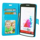 Lommebok deksel LG G3 blå thumbnail
