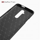 Tech-Flex TPU Deksel Carbon for OnePlus 7T Pro svart thumbnail