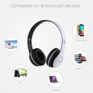 Bluetooth Hodetelefoner med Bluetooth 5.0 - hvit thumbnail
