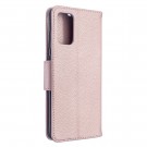 Lommebok deksel for Samsung Galaxy S20+ plus 5G Roségull thumbnail