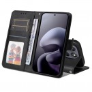 Lommebok deksel for Motorola Moto G77 5G / Moto G67 5G svart thumbnail