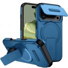 Tech-Flex Deksel Kickstand iPhone 18 Pro MagSafe - blå thumbnail