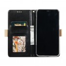 Deksel Multifunksjonell Zippered iPhone 11 Pro Max svart/gull thumbnail